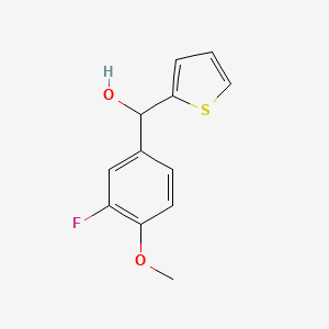 3-Fluoro-4-methoxyphenyl-(2-thienyl)methanol - 