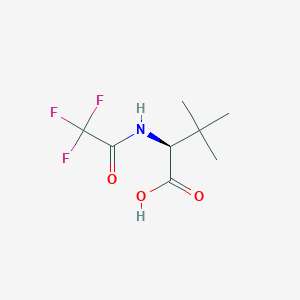 (S)-3,3-Dimethyl-2-(2,2,2-trifluoroacetamido)butanoic acid - 666832-71-9