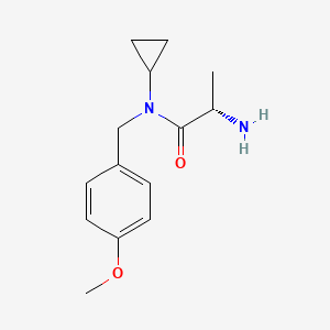 (S)-2-Amino-N-cyclopropyl-N-(4-methoxy-benzyl)-propionamide - 