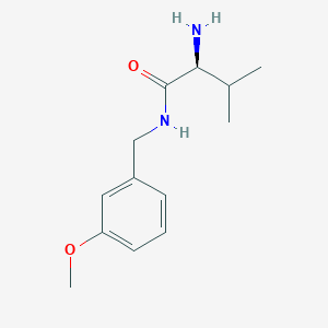 (S)-2-Amino-N-(3-methoxy-benzyl)-3-methyl-butyramide - 