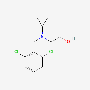 2-[Cyclopropyl-(2,6-dichloro-benzyl)-amino]-ethanol - 