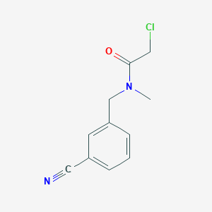 2-Chloro-N-(3-cyano-benzyl)-N-methyl-acetamide - 