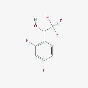 1-(2,4-difluorophenyl)-2,2,2-trifluoroethanol - 910866-32-9
