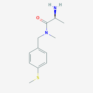 (S)-2-Amino-N-methyl-N-(4-methylsulfanyl-benzyl)-propionamide - 