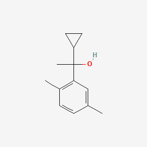 1-(2,5-Dimethylphenyl)-1-cyclopropyl ethanol - 