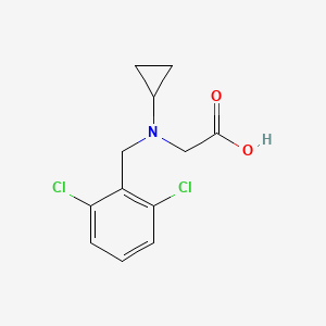 [Cyclopropyl-(2,6-dichloro-benzyl)-amino]-acetic acid - 
