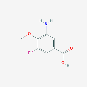 3-Amino-5-fluoro-4-methoxybenzoic acid - 