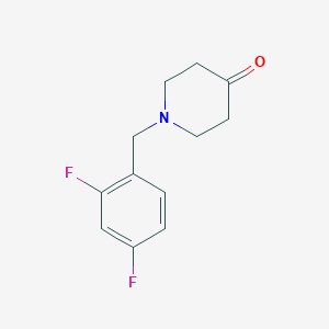 1-(2,4-Difluorobenzyl)piperidin-4-one - 