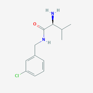 (S)-2-Amino-N-(3-chloro-benzyl)-3-methyl-butyramide - 