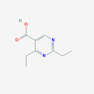 2,4-Diethylpyrimidine-5-carboxylic acid - 