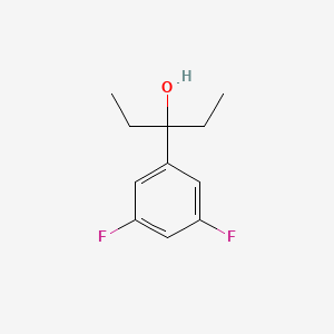3-(3,5-Difluorophenyl)-3-pentanol - 