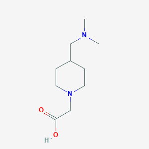 (4-Dimethylaminomethyl-piperidin-1-yl)-acetic acid - 