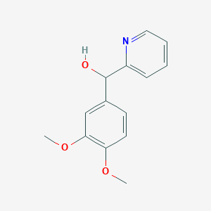 (3,4-Dimethoxyphenyl)(pyridin-2-yl)methanol - 