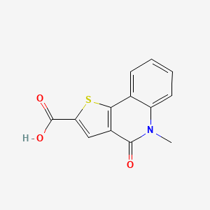 5-Methyl-4-oxo-4,5-dihydrothieno[3,2-c]quinoline-2-carboxylic acid - 