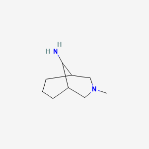 3-Methyl-3-aza-bicyclo[3.3.1]non-9-ylamine - 