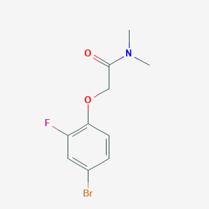 2-(4-bromo-2-fluorophenoxy)-N,N-dimethylacetamide - 