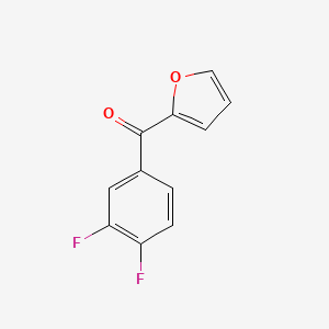 (3,4-Difluorophenyl)(furan-2-yl)methanone - 