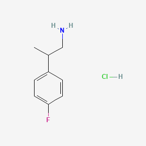 2-(4-Fluorophenyl)propan-1-amine hydrochloride - 403-27-0
