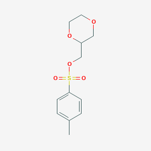 (+/-)-(1,4-Dioxan-2-YL)methyl 4-methylbenzenesulfonate - 