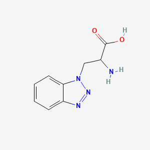 2-amino-3-(1H-1,2,3-benzotriazol-1-yl)propanoic acid - 