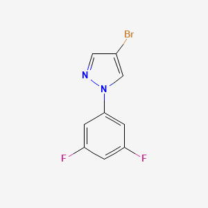 4-Bromo-1-(3,5-difluorophenyl)-1H-pyrazole - 