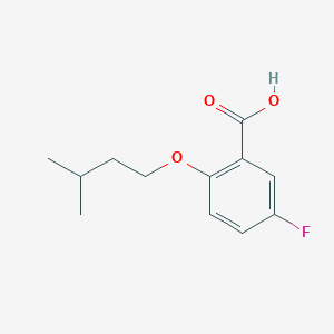 5-Fluoro-2-iso-pentoxybenzoic acid - 