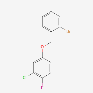 2-Bromobenzyl-(3-chloro-4-fluorophenyl)ether - 
