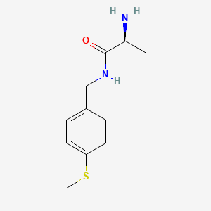 (S)-2-Amino-N-(4-methylsulfanyl-benzyl)-propionamide - 