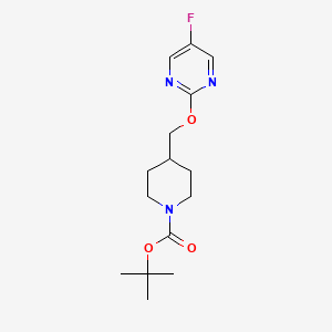 4-(5-Fluoro-pyrimidin-2-yloxymethyl)-piperidine-1-carboxylic acid tert-butyl ester - 