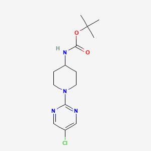 [1-(5-Chloro-pyrimidin-2-yl)-piperidin-4-yl]-carbamic acid tert-butyl ester - 