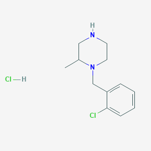 1-(2-Chloro-benzyl)-2-methyl-piperazine hydrochloride - 