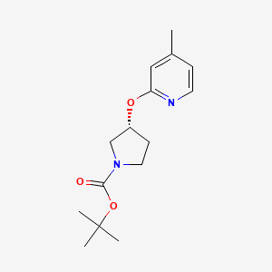 (R)-3-(4-Methyl-pyridin-2-yloxy)-pyrrolidine-1-carboxylic acid tert-butyl ester - 