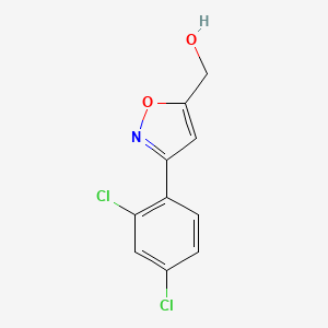 [3-(2,4-dichlorophenyl)isoxazol-5-yl]methanol - 
