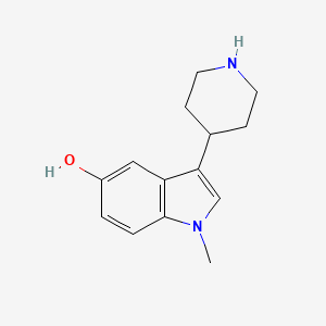 1-Methyl-3-(piperidin-4-YL)-1H-indol-5-OL - 