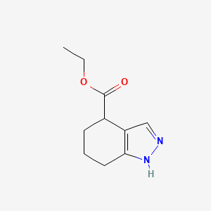 4,5,6,7-Tetrahydro-1H-indazole-4-carboxylic acid ethyl ester - 