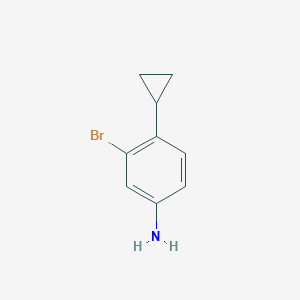 3-Bromo-4-cyclopropylaniline - 