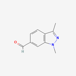 1,3-Dimethyl-1H-indazole-6-carbaldehyde - 