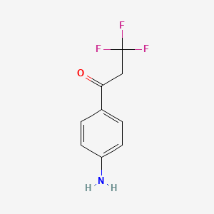 1-(4-Aminophenyl)-3,3,3-trifluoropropan-1-one - 