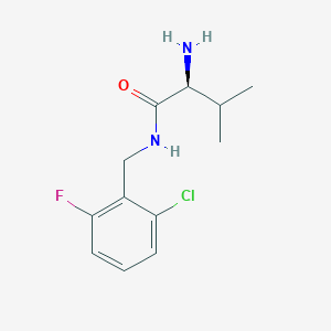 (S)-2-Amino-N-(2-chloro-6-fluoro-benzyl)-3-methyl-butyramide - 