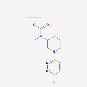 [1-(6-Chloro-pyridazin-3-yl)-piperidin-3-yl]-methyl-carbamic acid tert-butyl ester - 