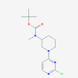 [1-(2-Chloro-pyrimidin-4-yl)-piperidin-3-yl]-methyl-carbamic acid tert-butyl ester - 1420902-02-8
