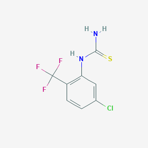 [5-Chloro-2-(trifluoromethyl)phenyl]thiourea - 