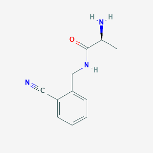 (S)-2-Amino-N-(2-cyano-benzyl)-propionamide - 