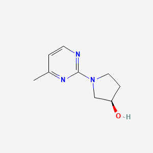 (R)-1-(4-Methyl-pyrimidin-2-yl)-pyrrolidin-3-ol - 
