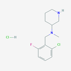 (2-Chloro-6-fluoro-benzyl)-methyl-piperidin-3-yl-amine hydrochloride - 