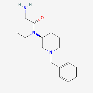 2-Amino-N-((S)-1-benzyl-piperidin-3-yl)-N-ethyl-acetamide - 