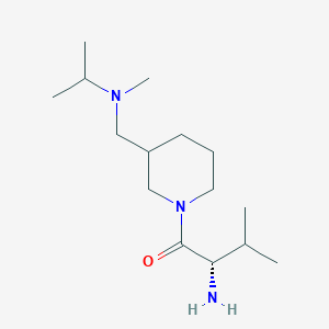 (S)-2-Amino-1-{3-[(isopropyl-methyl-amino)-methyl]-piperidin-1-yl}-3-methyl-butan-1-one - 