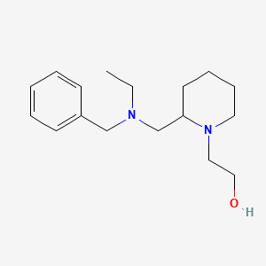 2-{2-[(Benzyl-ethyl-amino)-methyl]-piperidin-1-yl}-ethanol - 