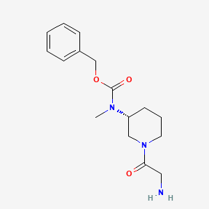 [(R)-1-(2-Amino-acetyl)-piperidin-3-yl]-methyl-carbamic acid benzyl ester - 