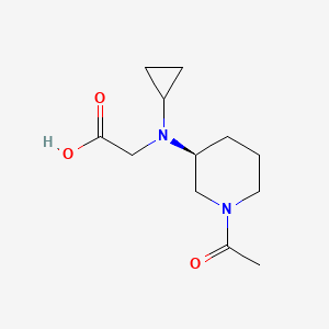 [((S)-1-Acetyl-piperidin-3-yl)-cyclopropyl-amino]-acetic acid - 